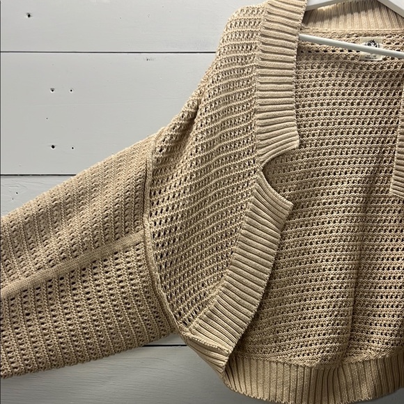 We The Free East To West Cardigan in Natural Size Small - Picture 5 of 6